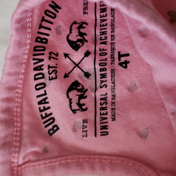 Pink Top with Gold Hearts - Picture 3 of 5